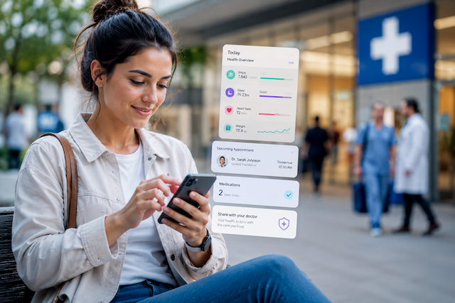 Cross-Platform Mobile Health App for Tracking and Sharing with Doctors